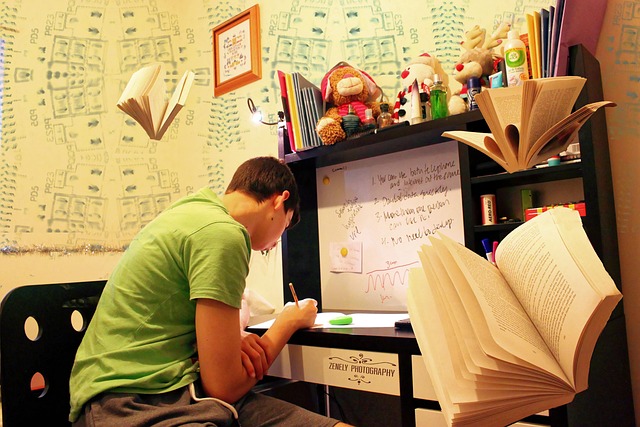 diverse students studying laptops collaborative workspace